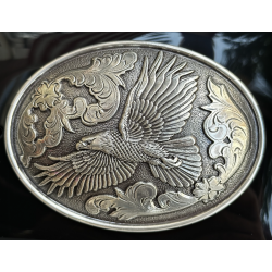 Silver Eagle buckle