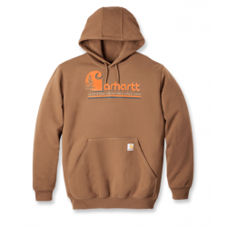 Carhartt logo hoodie