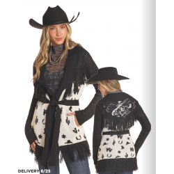 Rodeo robe cardigan vest