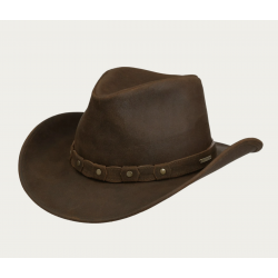 Stetson western calf split