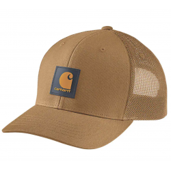 Carhartt cap logo darkbrown