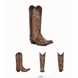 Corral L5961 Brown inlay...