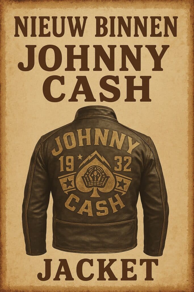 Johnny Cash Leather jacket