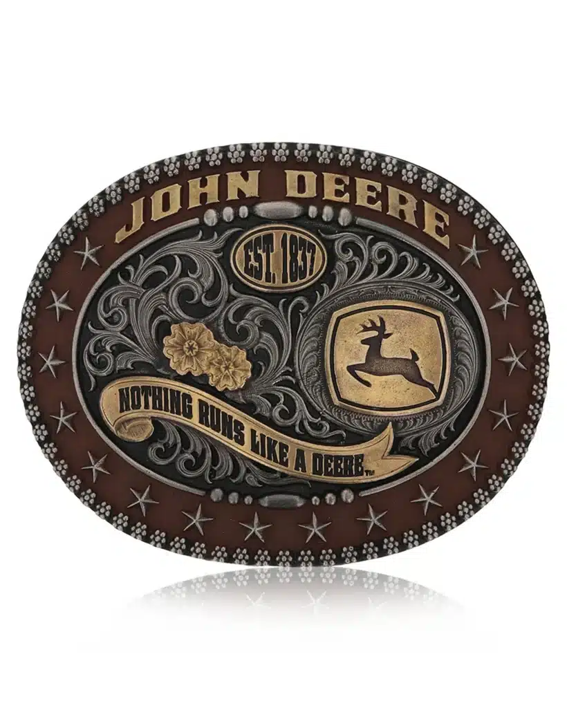 John Deere Trophy Attitude Buckle A848JD