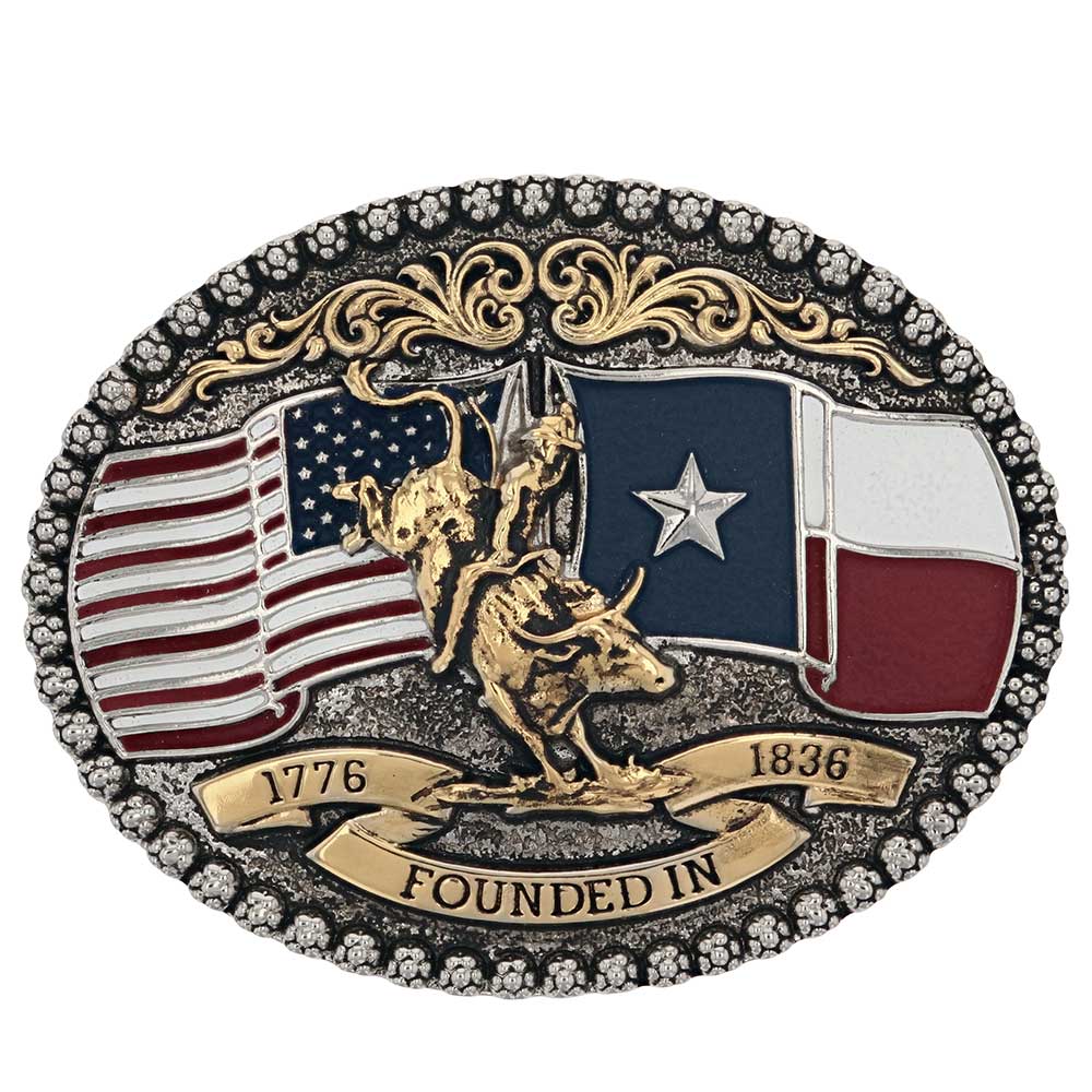Texas 1836 buckle A920