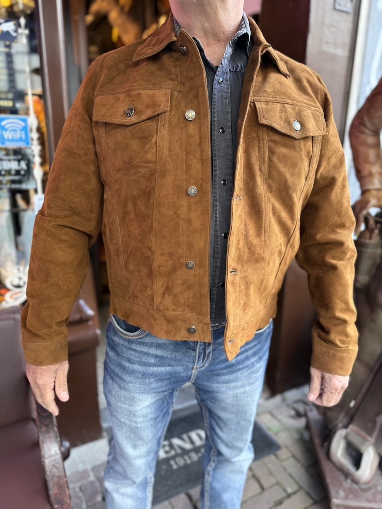 Cowboy Rip suede jack