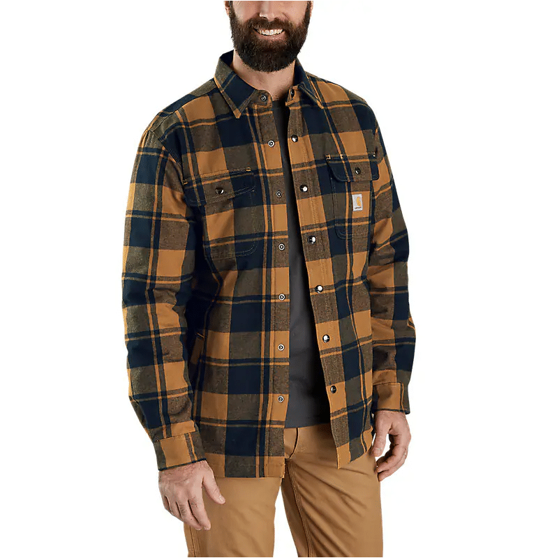 Carhartt Flanel working shirt Brown