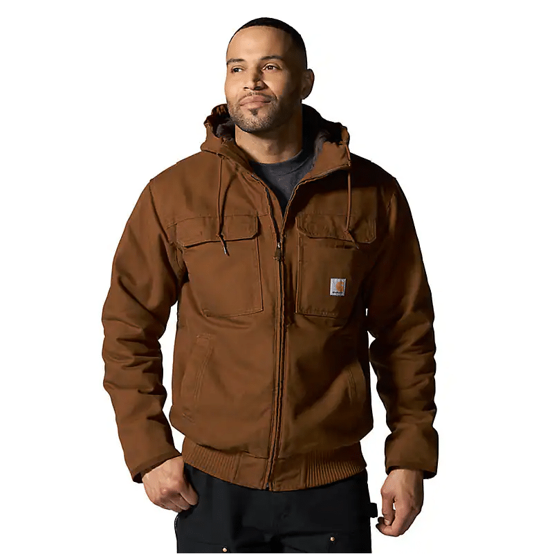 Carhartt dark brown jacket