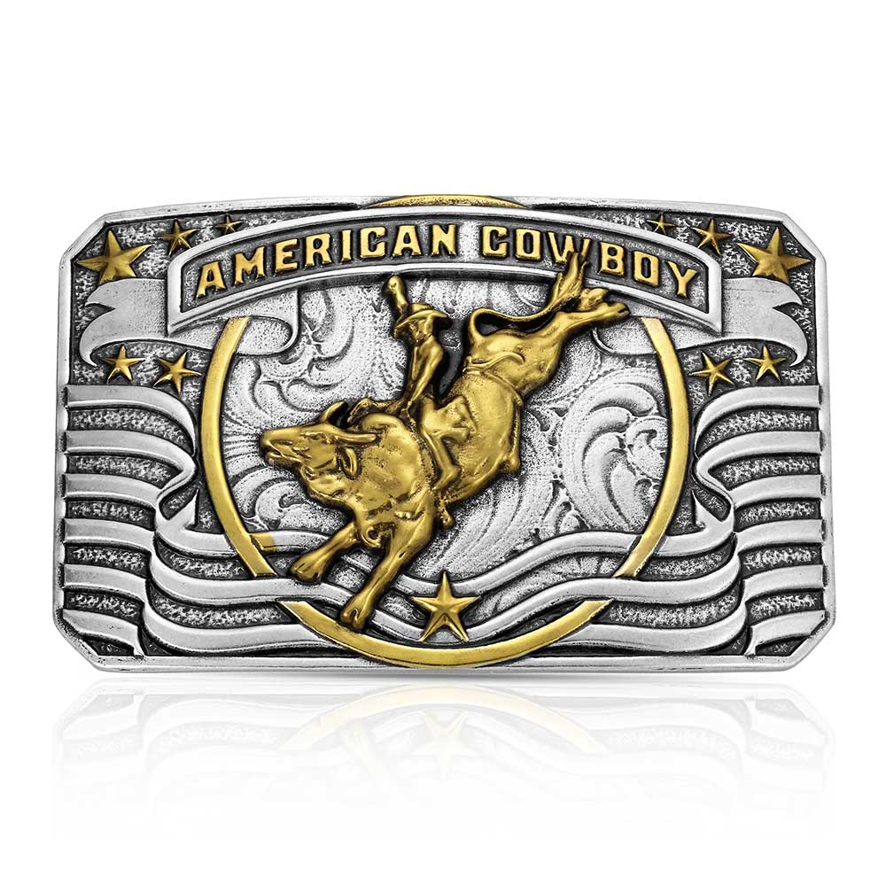 American cowboy buckle A1075P