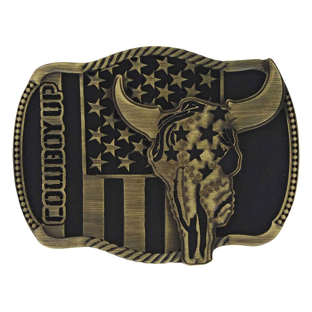 Cowboy up Buckle A713C