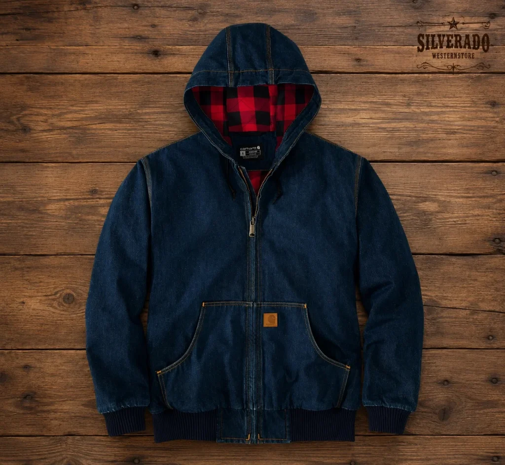 Carhartt Denim Hooded Jacket