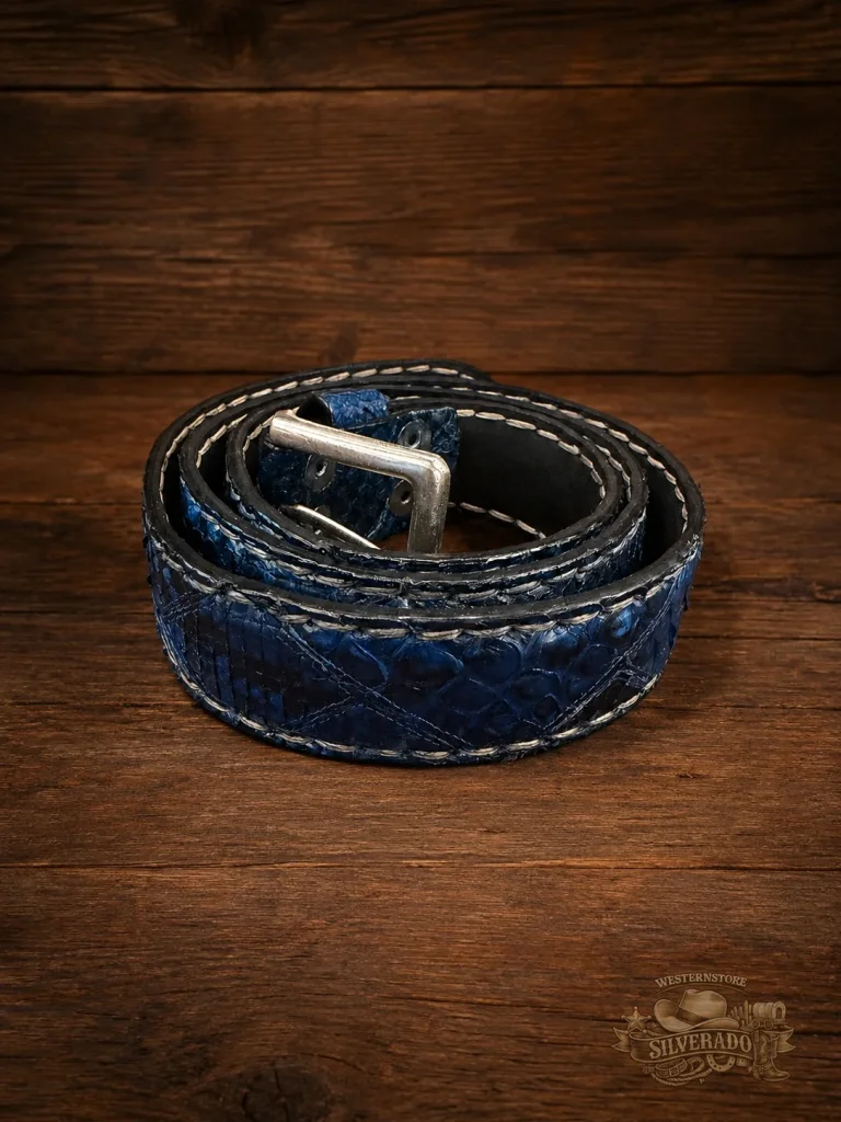 Python belt Blue
