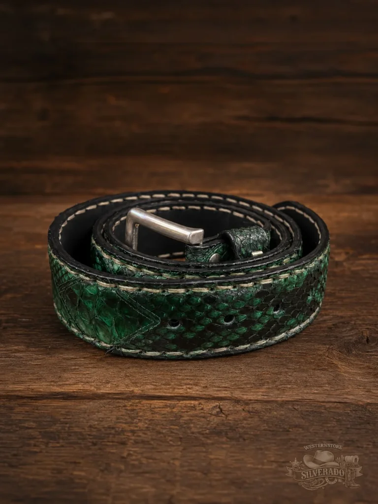 Python belt green