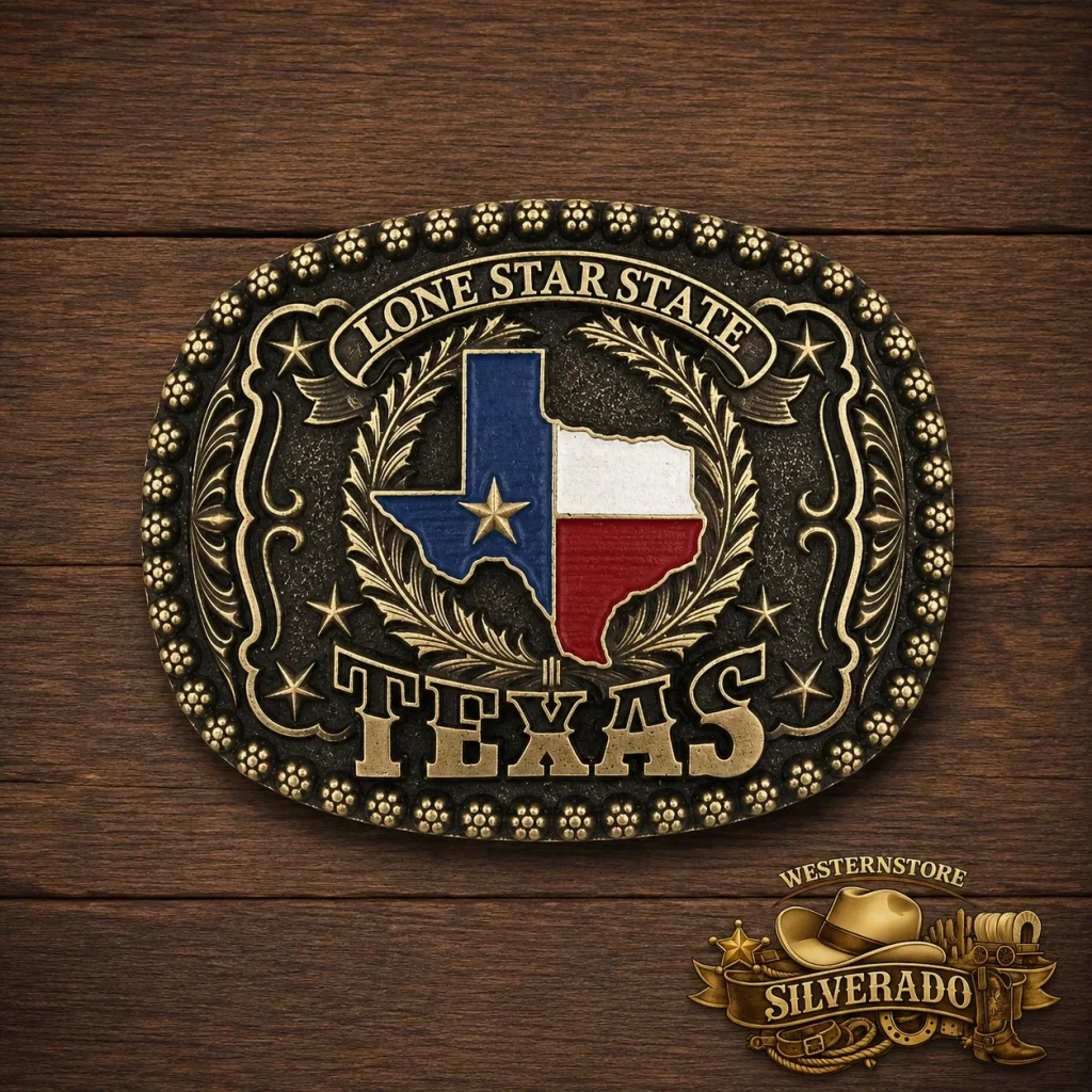 Lone Star Heritage Attitude Buckle