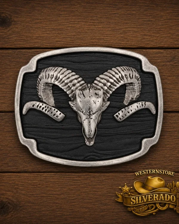 Rocky Mountain Bighorn Sheep Buckle