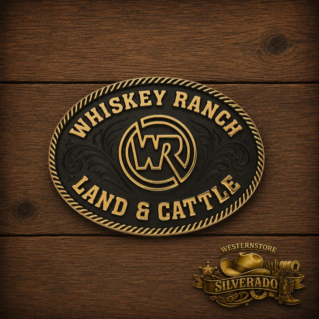 Classic Whiskey Ranch Buckle