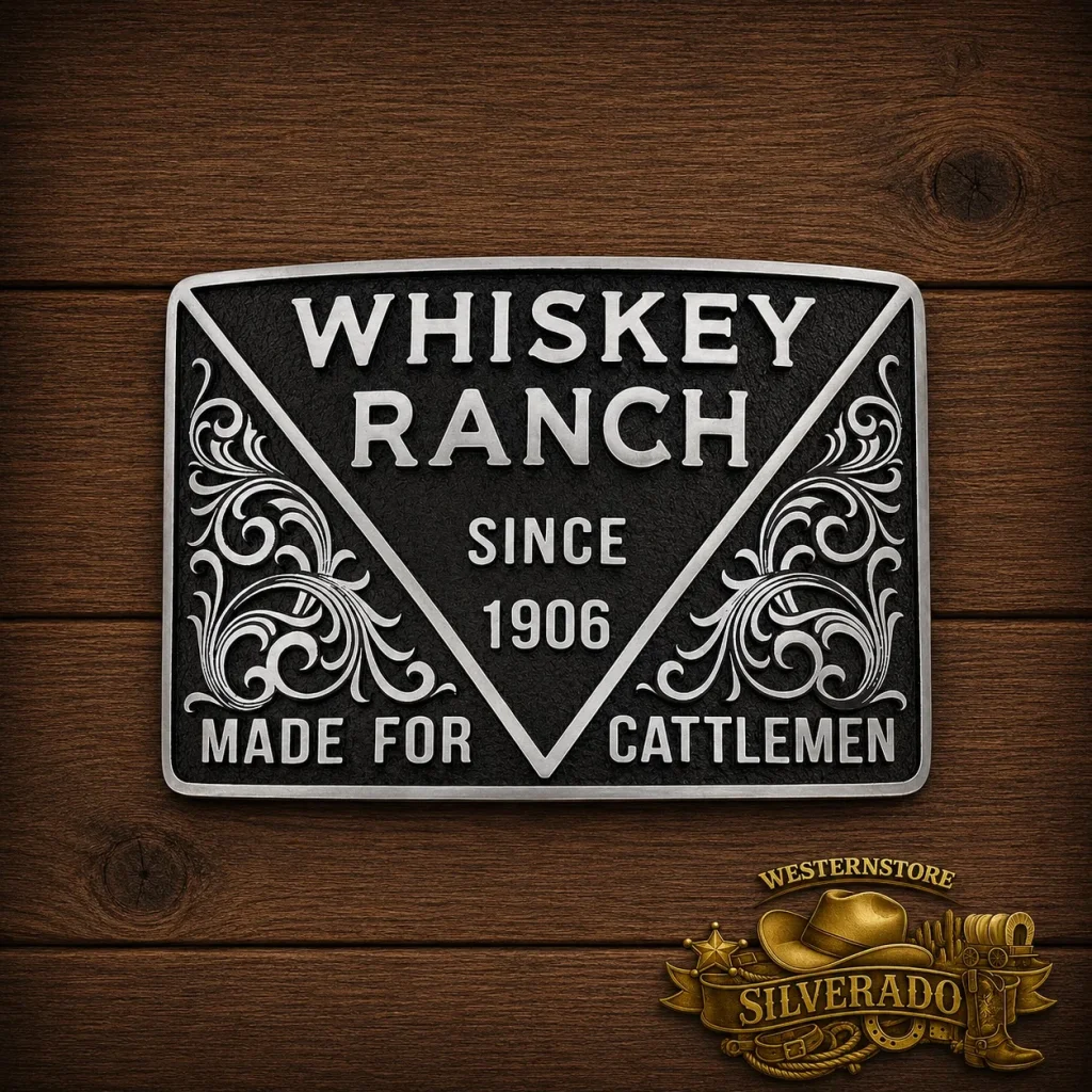 1906 Cattlemen Whiskey Ranch Buckle