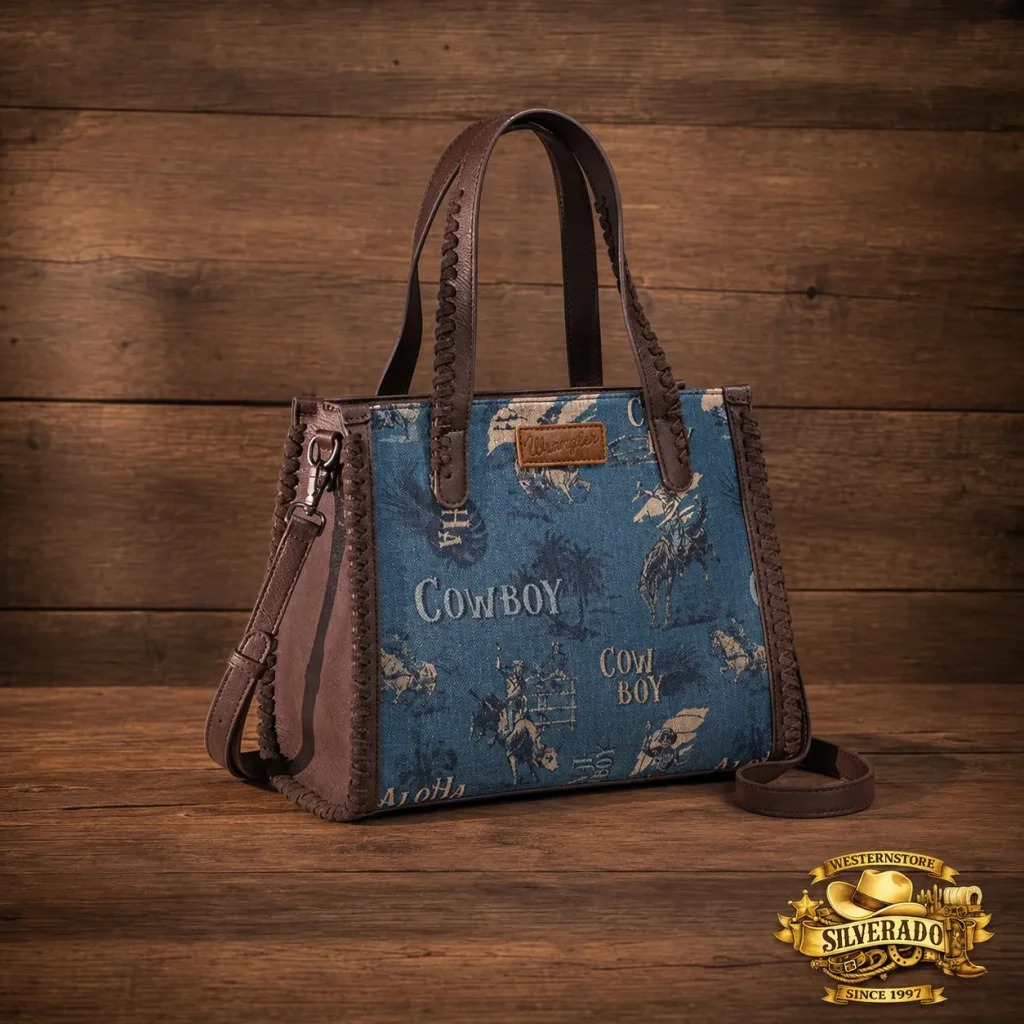 Wrangler Pink cowboy handbag jeans