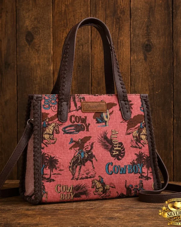 Wrangler Pink cowboy handbag