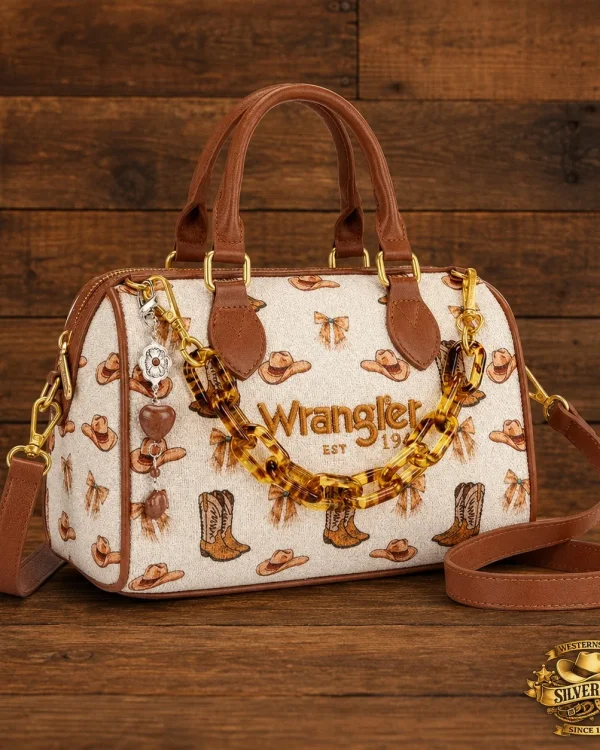 Wrangler Western Cowgirl Handbag bruin