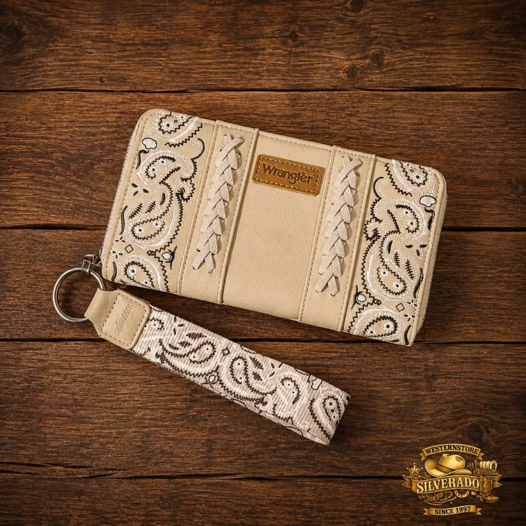 Wrangler Western Bandana Portemonnee  Tan