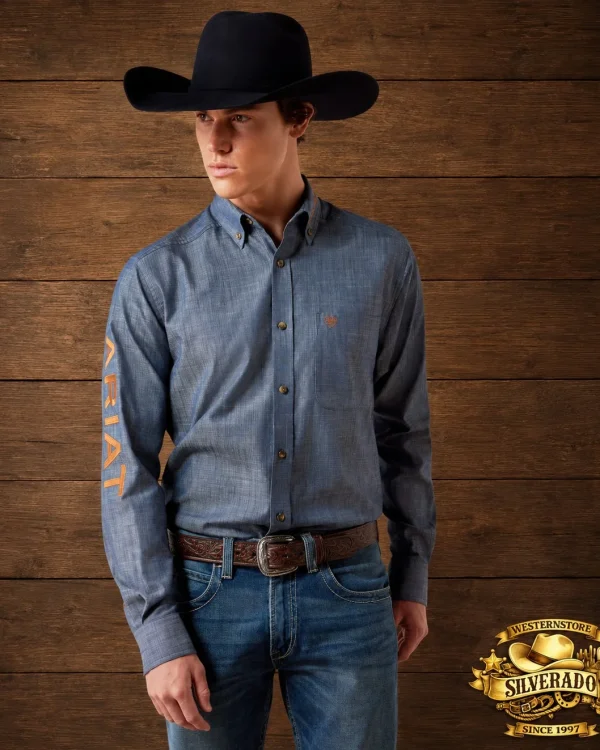 Ariat Logo shirt Blue