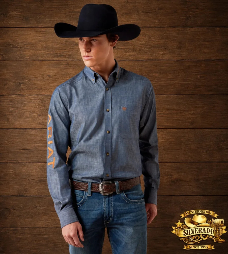 Ariat Logo shirt Blue