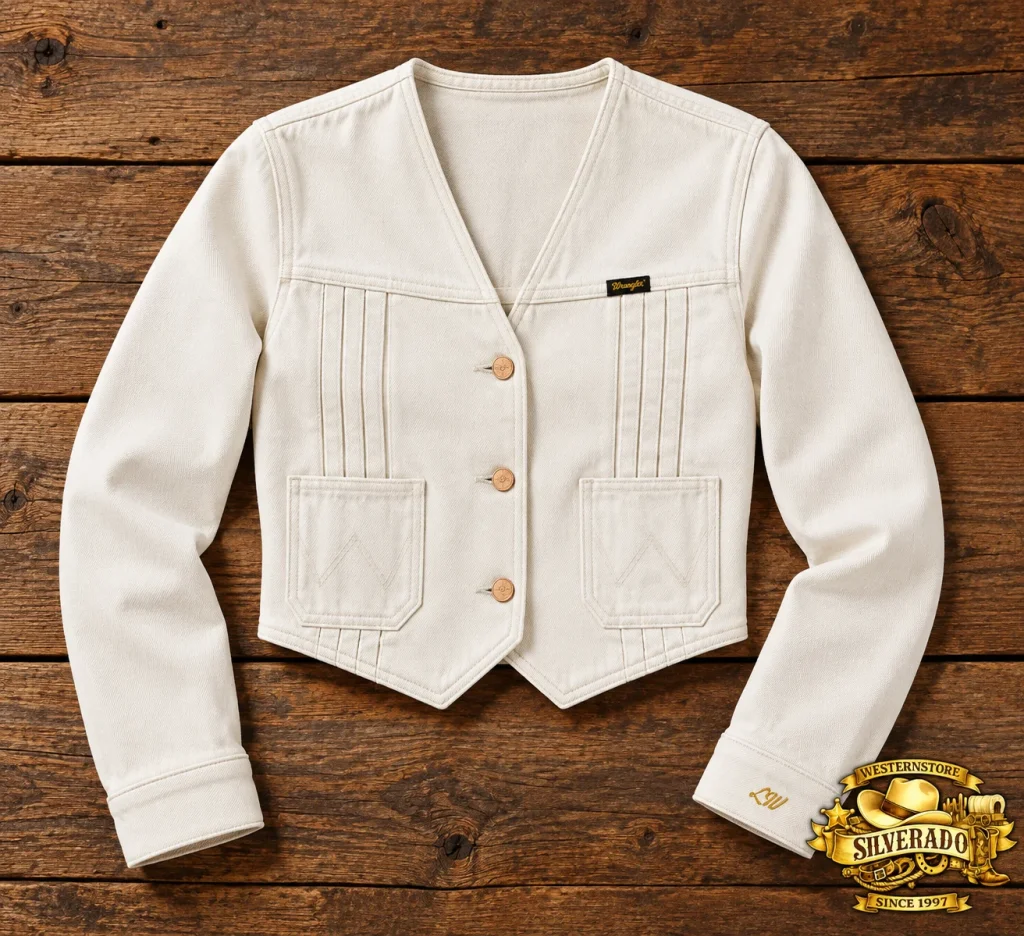 Lainey Wilson x Wrangler Pleated Tour Denim