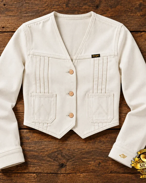 Lainey Wilson x Wrangler Pleated Tour Denim