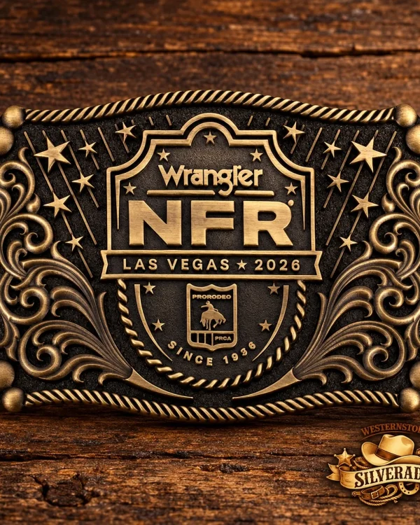 2026 National Finals Rodeo Souvenir Buckle