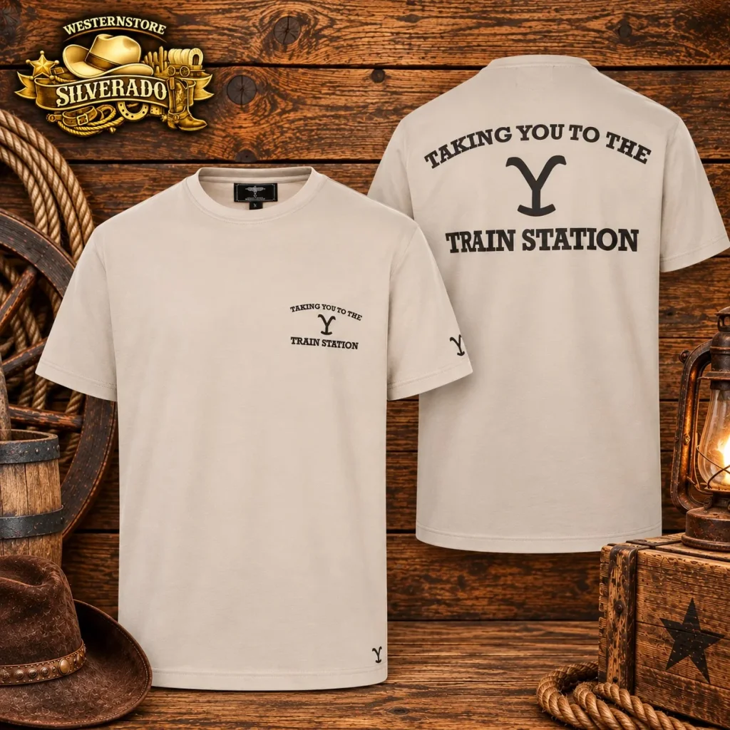 YELLOWSTONE T-Shirt Train Station