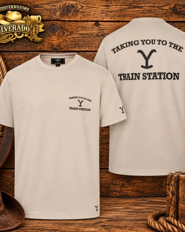 YELLOWSTONE T-Shirt Train Station