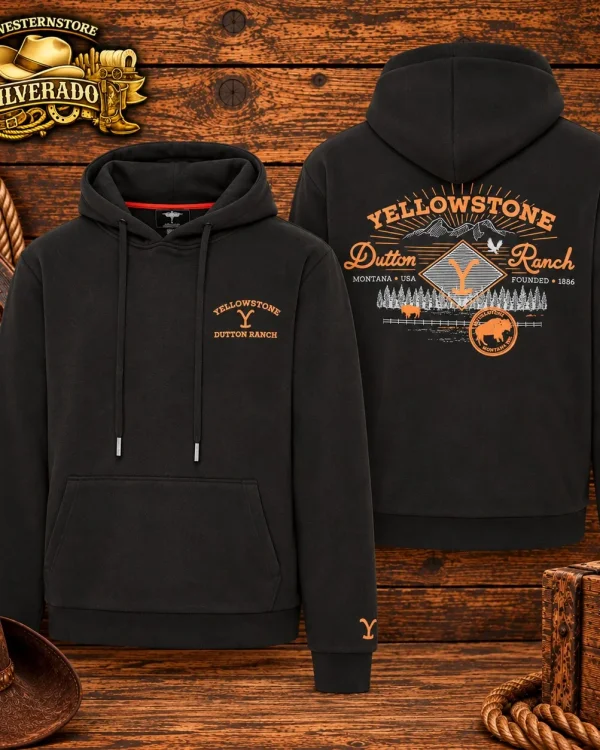 YELLOWSTONE Hoodie Dutton Ranch
