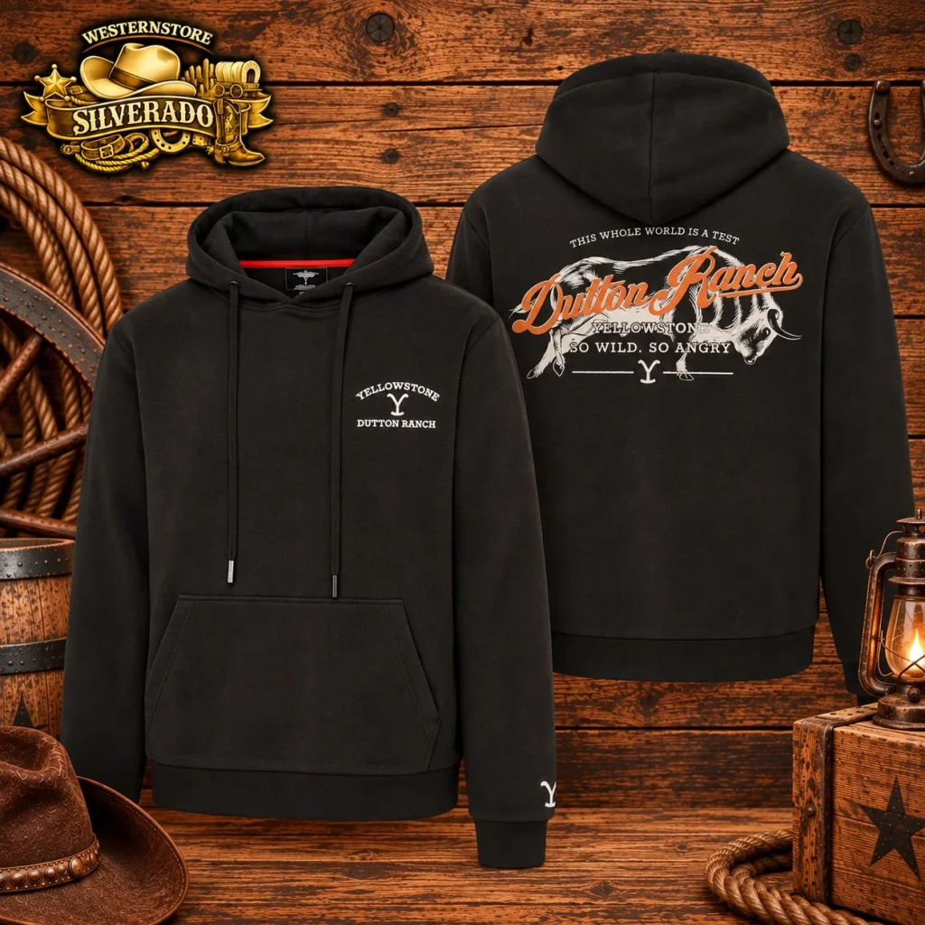 YELLOWSTONE Hoodie so wild so angry