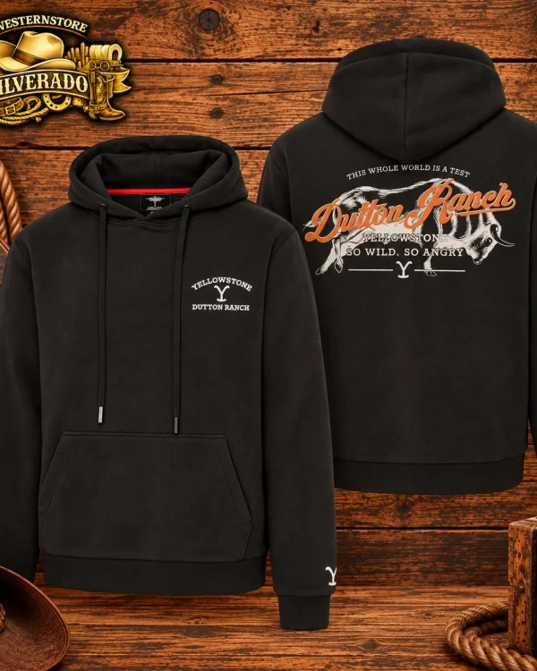 YELLOWSTONE Hoodie so wild so angry