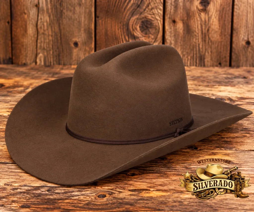 Stetson Diamondville Cattleman Westernhoed – Brown