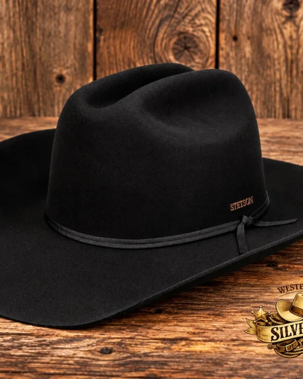 Stetson Diamondville Cattleman Westernhoed – Black